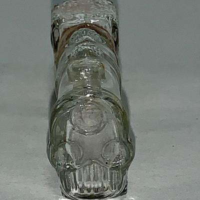 Antique Glass Train Candy Container