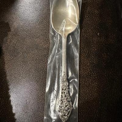 Sterling Teaspoon in Florentine Lace pattern by REED & BARTON
