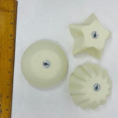 Lot of (3) Party-lite Drifters Sea Life Tea-light Candle holders