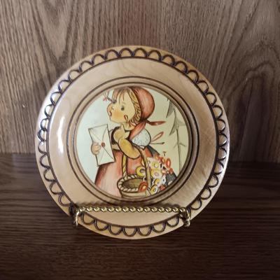 REUGE HUMMEL WOODEN SWISS MUSIC BOX PLAYS BRAHMS LULLABY