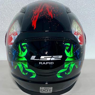 LS2 Motorcycle Helmet - Rapid Happy Dreams, NOS