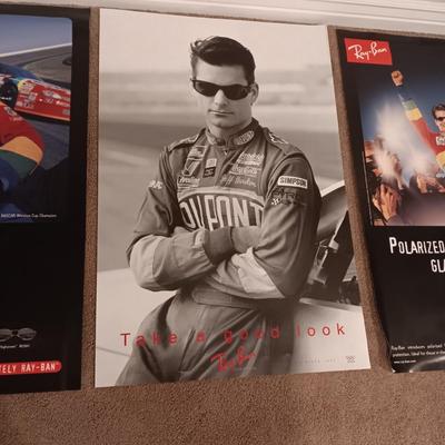 NASCAR JEFF GORDON POSTERS FOR RAY-BAN SUNGLASSES