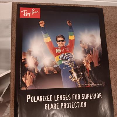 NASCAR JEFF GORDON POSTERS FOR RAY-BAN SUNGLASSES