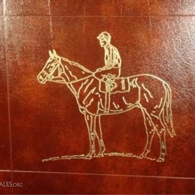 LOT 27B: DECADE OF CHAMPIONS BOOK, DELUXE LIMITED FIRST EDITION LEATHER