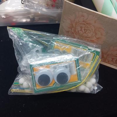 CRAFT SUPPLIES, SEWING PATTERNS AND MATERIAL
