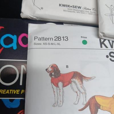 CRAFT SUPPLIES, SEWING PATTERNS AND MATERIAL