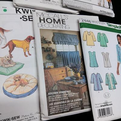 CRAFT SUPPLIES, SEWING PATTERNS AND MATERIAL
