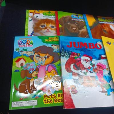 PRESCHOOL AGE ACTIVITY AND COLORING BOOKS