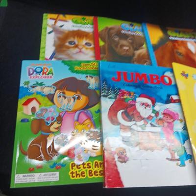 PRESCHOOL AGE ACTIVITY AND COLORING BOOKS