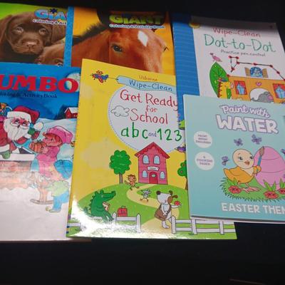 PRESCHOOL AGE ACTIVITY AND COLORING BOOKS