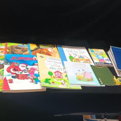 PRESCHOOL AGE ACTIVITY AND COLORING BOOKS