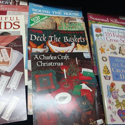WIDE VARIETY OF CRAFTING BOOKS AND PATTERNS