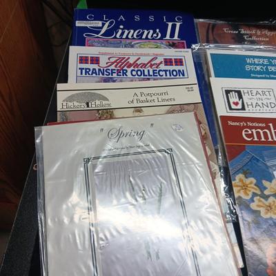 WIDE VARIETY OF CRAFTING BOOKS AND PATTERNS