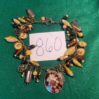 Small Glass Beaded Necklace