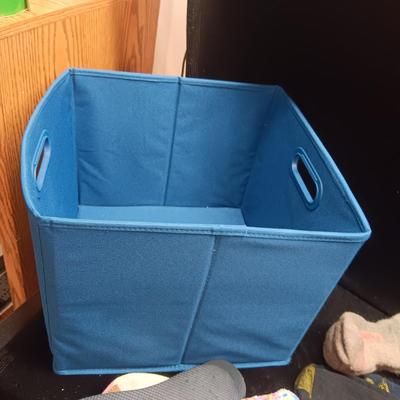 LADIES SOCKS, PANTIES, FLIP FLOPS AND CLOTH STORAGE BOX