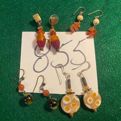 Bead Pierced Earrings