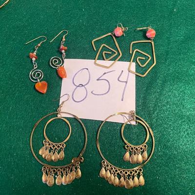 Vintage Pierced Earrings