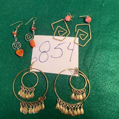 Vintage Pierced Earrings