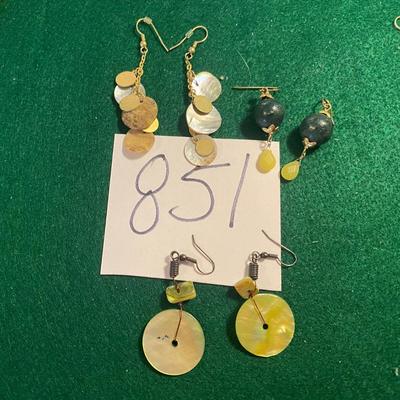 Bead Pierced Earrings