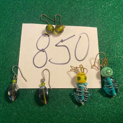 Bead Pierced Earrings