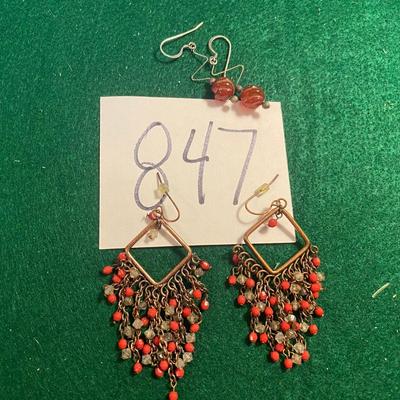 Vintage Pierced Earrings