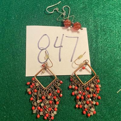 Vintage Pierced Earrings