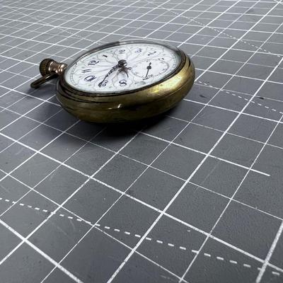 Pocket Watch Enamel Face 