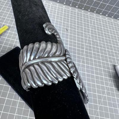 Marked Sterling 925 Lopez TAXCO Mexico Bracelet 