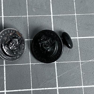 Pair of Panama Coin Cufflinks 