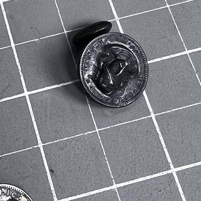 Pair of Panama Coin Cufflinks 