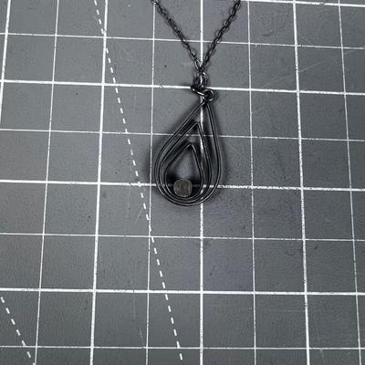 925 Turquoise Pendant with Chain