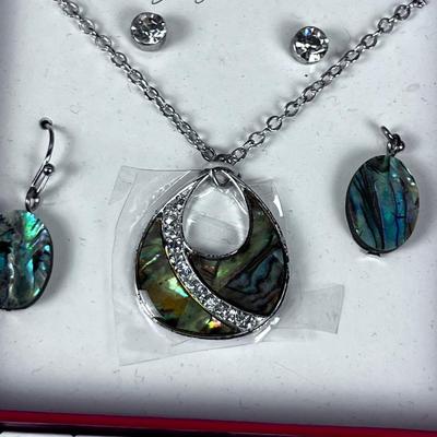 Jacqueline Smith (2) Sets of  Earing and a Pendant Set