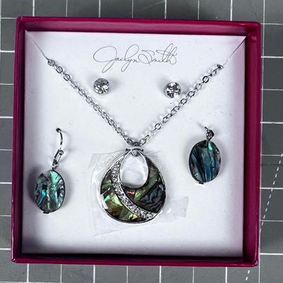 Jacqueline Smith (2) Sets of  Earing and a Pendant Set