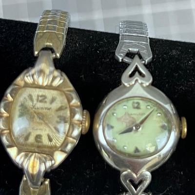 (3) Ladies Watches Gold Filled 
