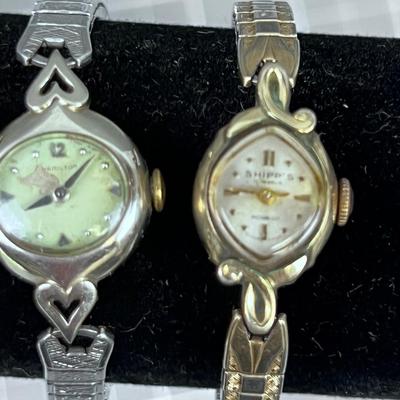(3) Ladies Watches Gold Filled 