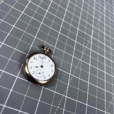 Antique Elgin Gold Pocket Watch 