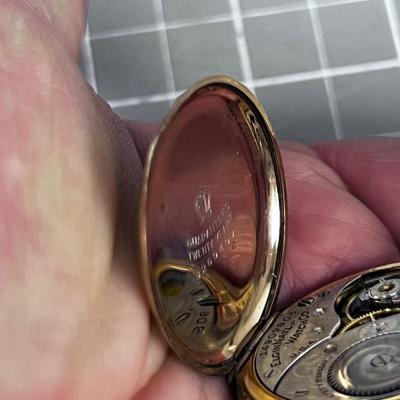 Antique Elgin Gold Pocket Watch 