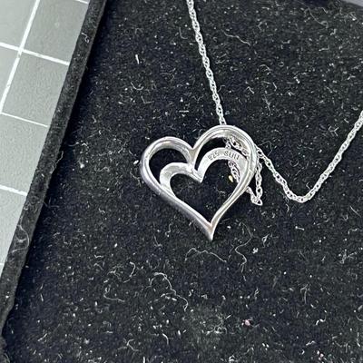 KAY Jewelers Sterling Heart with Chain, New in the Presentation Box
