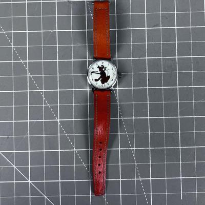 Pluto Watch Orange Band