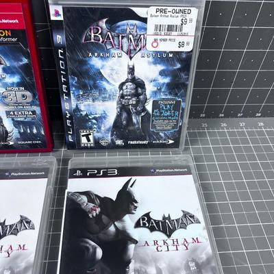 4 PS3 Batman Games 