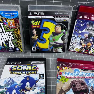 5 PS 3 Children's Games 