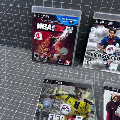 5 PS 3 SPORTS  Games 