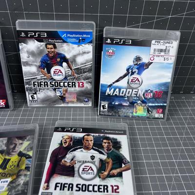 5 PS 3 SPORTS  Games 