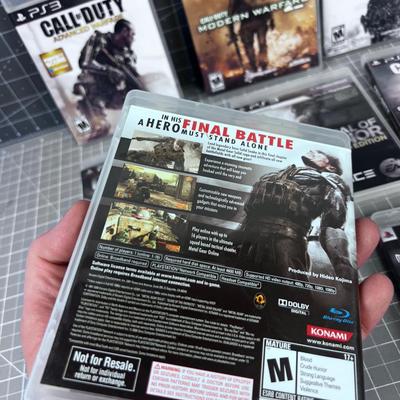 8 PS 3  WAR   Games 