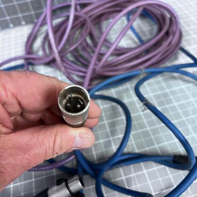 3 Pin Microphone and Amp Cables 