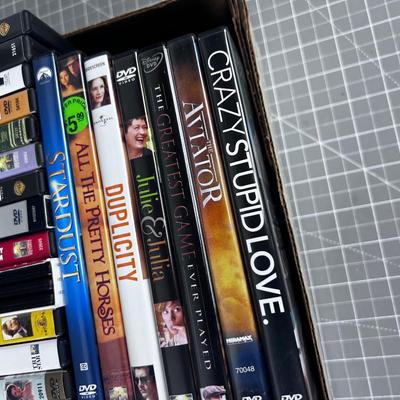 Tray No. 1 of DVD's 
