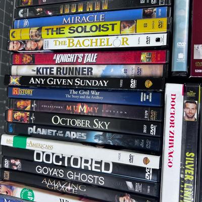Tray No. 2 of DVD's 