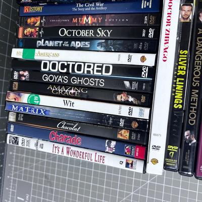 Tray No. 2 of DVD's 