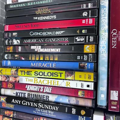 Tray No. 2 of DVD's 