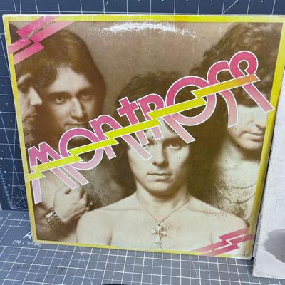 Lot of Records (6) VINTAGE: Montrose, Foghat, Edger Winter, The Birds